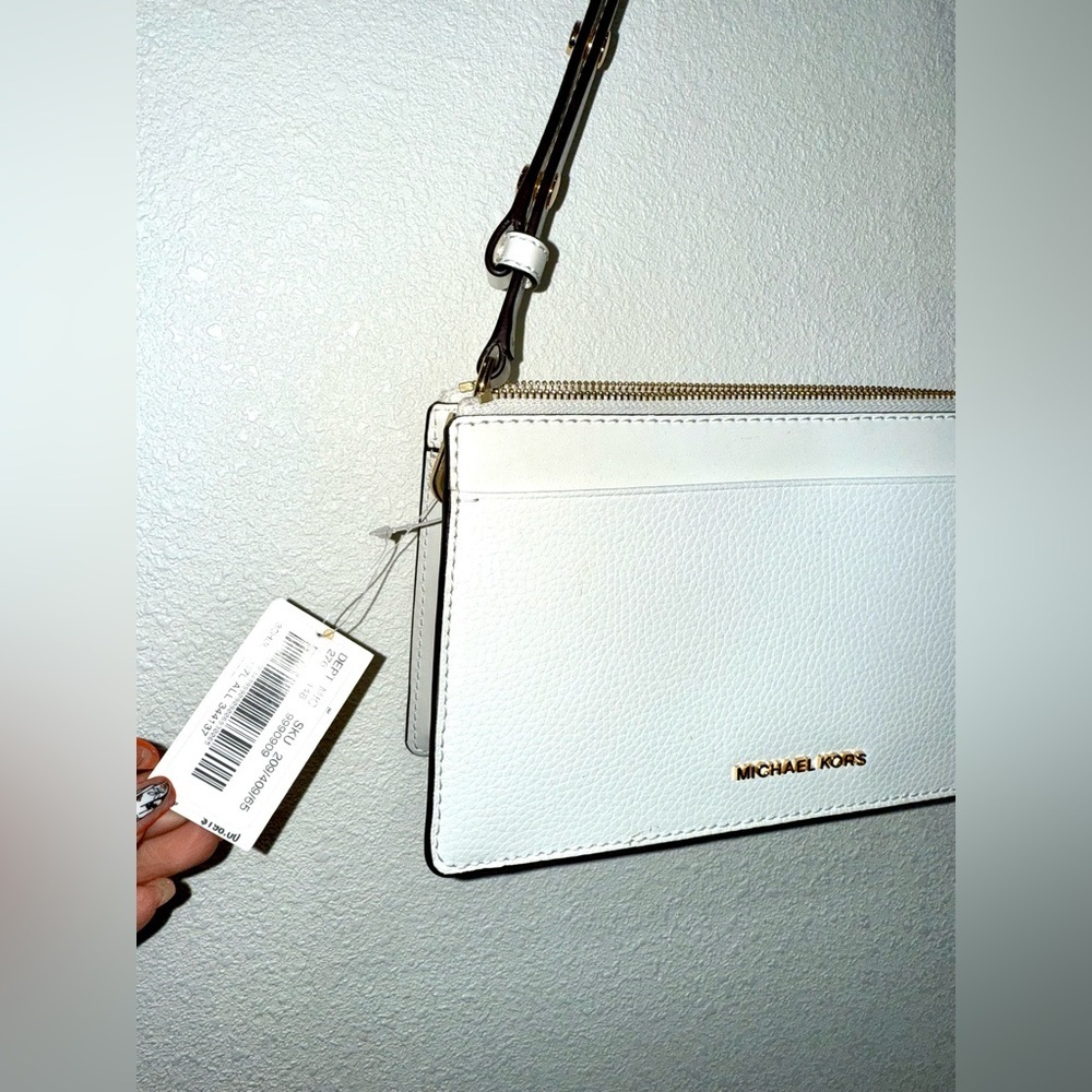 Michael Kors Empire Large Leather Convertible Crossbody Bag NWT - Picture 6 of 10